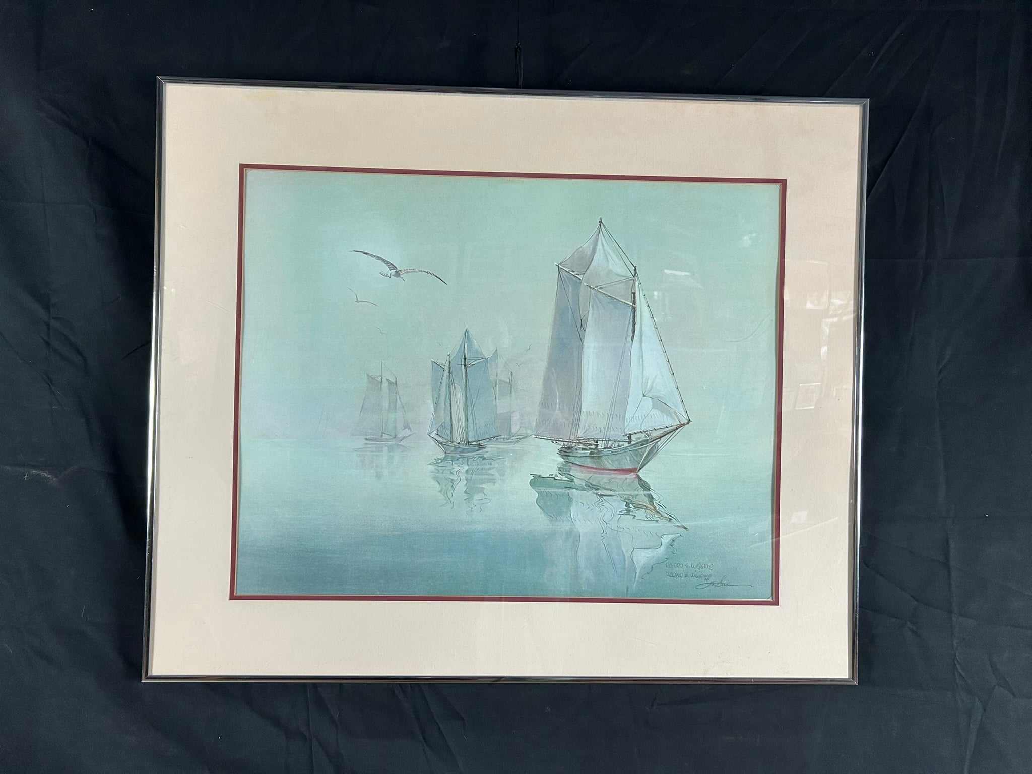 Untitled Maritime Scene – Richard E. Williams, American - Image 6
